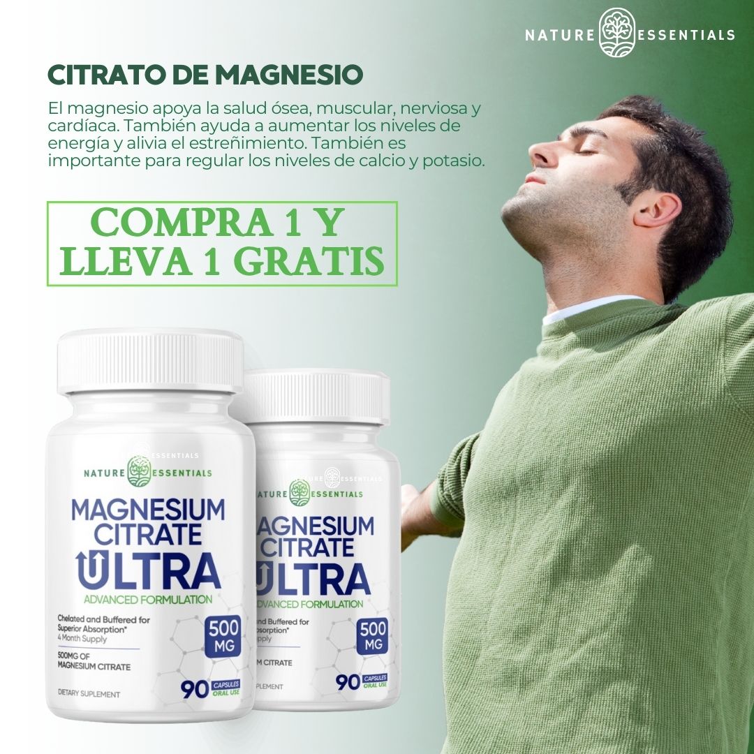 Citrato de Magnesio: Compre 1 Recibe 1 GRATIS